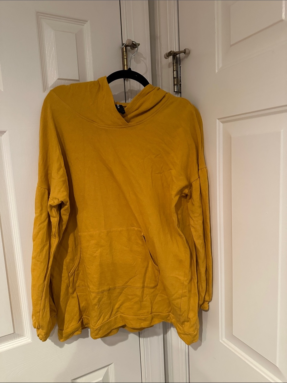 Agnes & Dora Mustard Yellow Pullover Hoodie